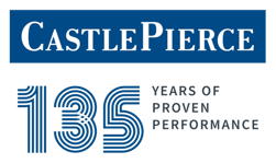 Caslte Pierce Logo w anniversary graphic Caslte Pierce Logo w anniversary graphic